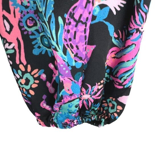 Lilly Pulitzer Arella Dress Medium Twilight Coral‎ Engineered NWT DR-1550 - Picture 5 of 11